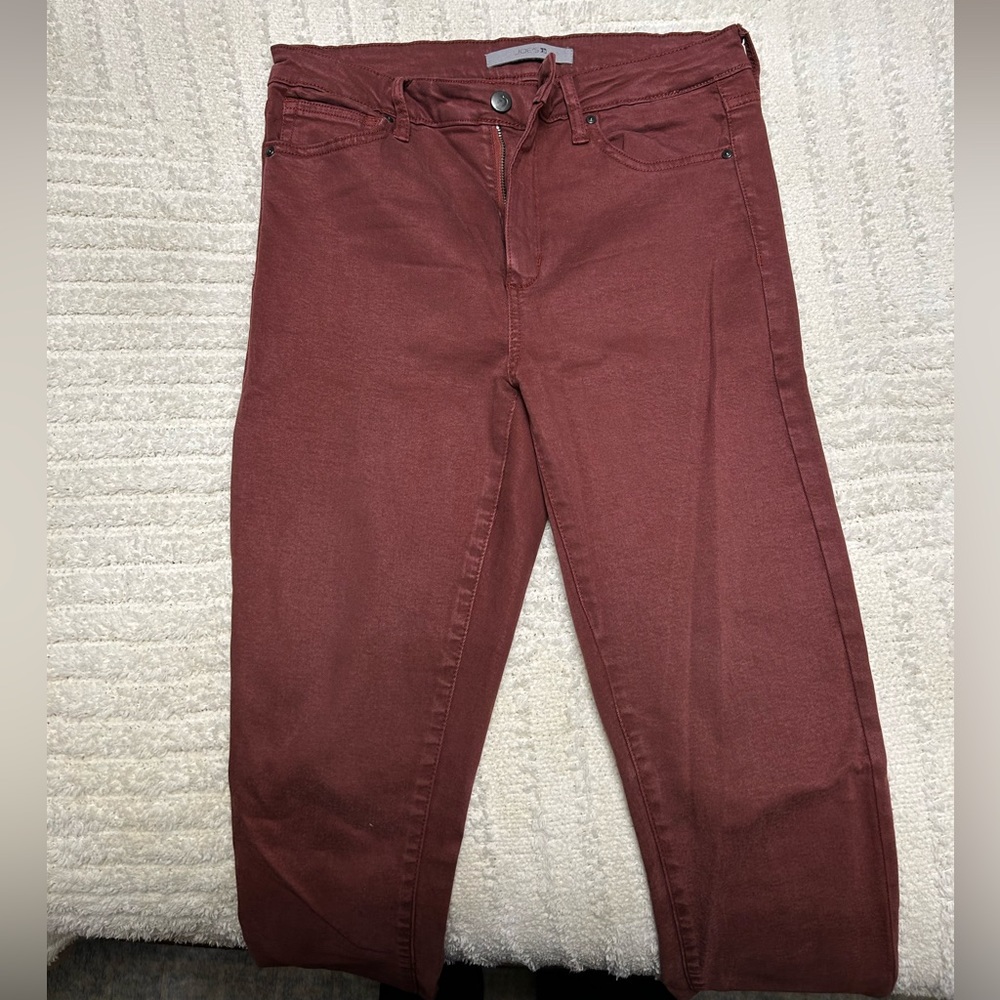 Joes Jeans Red skinny Jean